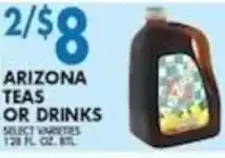 Arizona teas or drinks
