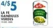 Compare Foods La Fe gandules verdes offer