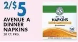 Compare Foods Avenue A dinner napkins offer