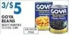 Compare Foods Goya beans offer