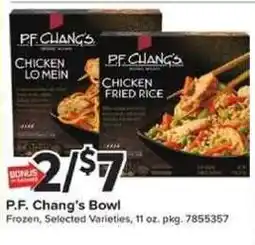 Giant Food P.F. Chang's Bowl offer