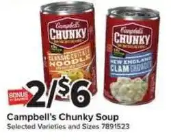 Giant Food Campbell's Chunky Soup offer