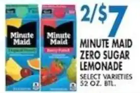 Minute Maid zero sugar lemonade