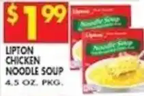 Compare Foods Lipton chicken noodle soup offer