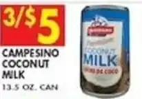 Compare Foods Campesino coconut milk offer