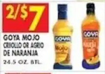 Compare Foods Goya mojo criollo or agrio de naranja offer