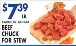Compare Foods Beef Chuck For Stew offer