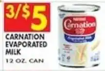 Compare Foods Carnation evaporated milk offer
