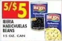 Compare Foods Iberia habichuelas beans offer