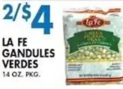 Compare Foods La Fe gandules verdes offer