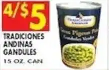 Compare Foods Tradiciones Andinas Gandules offer