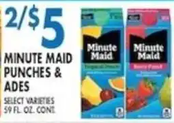 Compare Foods Minute Maid Punches & Ades offer