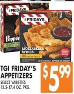 Associated Tgi Friday's appetizers offer