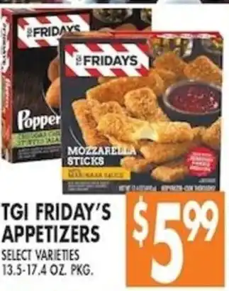 Tgi Friday's appetizers