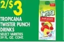 Associated Tropicana Twister Punch Drinks offer