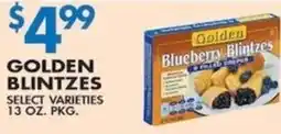 Associated Golden Blueberry Blintzes offer