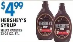Associated Hershey's syrup offer