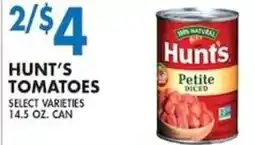 Associated Hunt's tomatoes offer