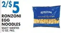 Associated Ronzoni egg noodles offer