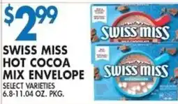 Associated Swiss Miss hot cocoa mix envelope offer