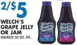 Associated Welch's grape jelly or jam offer