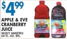 Associated Apple & Eve Cranberry Juice offer