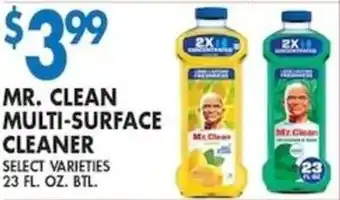 Associated Mr. Clean multi-surface cleaner offer
