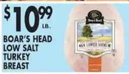 Associated Boar's Head Low Salt Turkey Breast offer