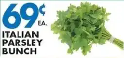 Associated Italian parsley bunch offer