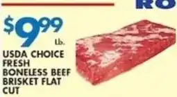 Associated Usda choice fresh boneless beef brisket flat cut offer