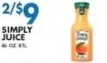 Compare Foods Simply Juice offer
