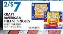 Compare Foods Kraft American Cheese Singles offer