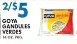 Compare Foods Goya gandules verdes offer