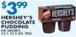 Compare Foods Hershey's chocolate pudding offer