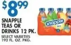 Compare Foods Snapple Teas or Drinks offer