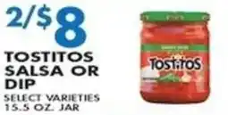 Compare Foods Tostitos salsa or dip offer