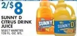 Compare Foods Sunny D citrus drink juice offer