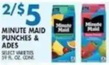 Compare Foods Minute Maid Punches & Ades offer