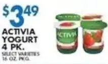Compare Foods Activia yogurt offer
