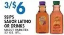 Compare Foods SSips Sabor Latino Or Drinks offer