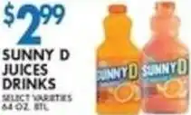 Compare Foods Sunny D Juices Drinks offer