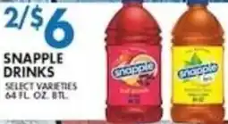 Compare Foods Snapple drinks offer