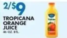 Compare Foods Tropicana orange juice offer