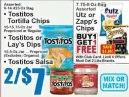 Super Fresh Tostitos Tortilla Chips offer