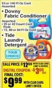 Super Fresh Downy fabric conditioner offer