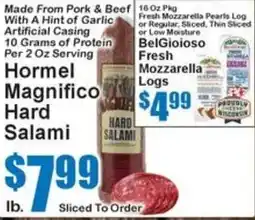 Super Fresh Hormel Magnifico Hard Salami offer