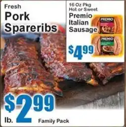 Super Fresh Fresh Pork Spareribs offer