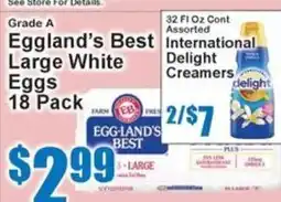 Super Fresh Eggland's Best Large White Eggs offer