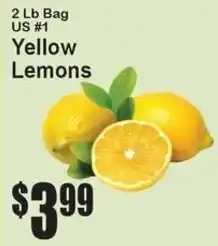 Super Fresh Yellow Lemons offer