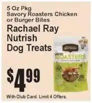 Super Fresh Rachel Ray Nutrish Dog Treats offer